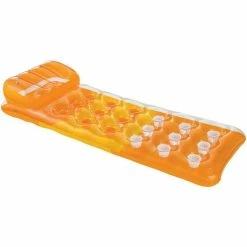 Intex 18 Pocket Lilo Swimming Pool Fashion Lounger -Truma Shop fashion lounger orange 35973.1403265040
