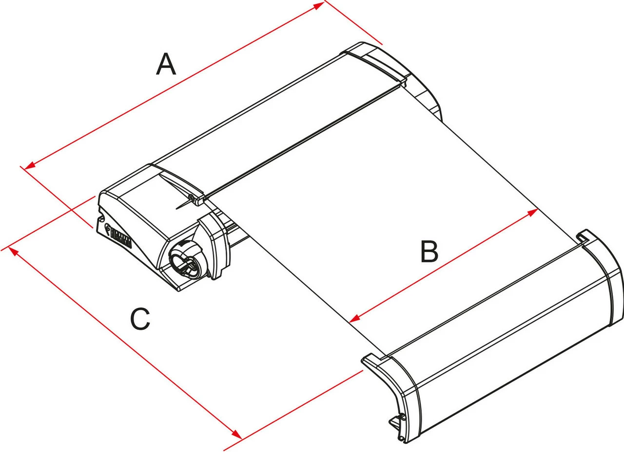 Fiamma F40 VAN Compact Campervan Awning 17 Fiamma F40 VAN Compact Campervan Awning - Image 15