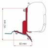 Fiamma Ford Custom Van Bracket Kit For F45s Awning 2.6m 1 Fiamma Ford Custom Van Bracket Kit For F45s Awning 2.6m -Truma Shop fiamma kit f45 ford custom 98655z025 39590.1538989202