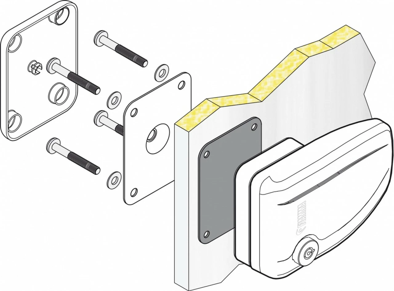 Fiamma Safe Door Security Lock - Caravan And Motorhome 10 Fiamma Safe Door Security Lock - Caravan And Motorhome - Image 8