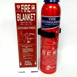 JacTone Home & Leisure Fire Safety ABC + SQ Pack -Truma Shop fire blanket spray 16240.1456225385