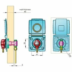 Bullfinch Outdoor LPG Gas Point For Campervans, Motorhomes And Caravans -Truma Shop gas point 1 31761.1643721479