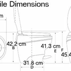 Thetford Aqua Magic Bravura Fixed Toilet -Truma Shop high profile 25572.1482323288