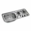 Dometic-Smev HS 2320 L Two Burner Hob And Sink Combination Unit For Caravan And Motorhomes (Smev 911) -Truma Shop hs2320L 10551.1621416339