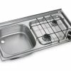 Dometic-Smev HS2421 (Smev 921) Caravan 2 Burner Hob & Sink Combination 2 Dometic-Smev HS2421 (Smev 921) Caravan 2 Burner Hob & Sink Combination -Truma Shop hs2421l dometic 62283.1490381569