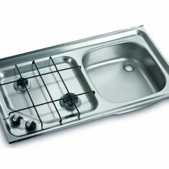 Dometic-Smev HS2421 (Smev 921) Caravan 2 Burner Hob & Sink Combination -Truma Shop hs2421r dometic 62565.1490381569