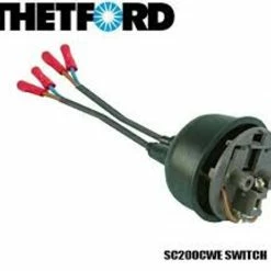 Thetford Electric Flush Switch Spare For C200 CWE Toilet - Caravan Or Motorhome Spare