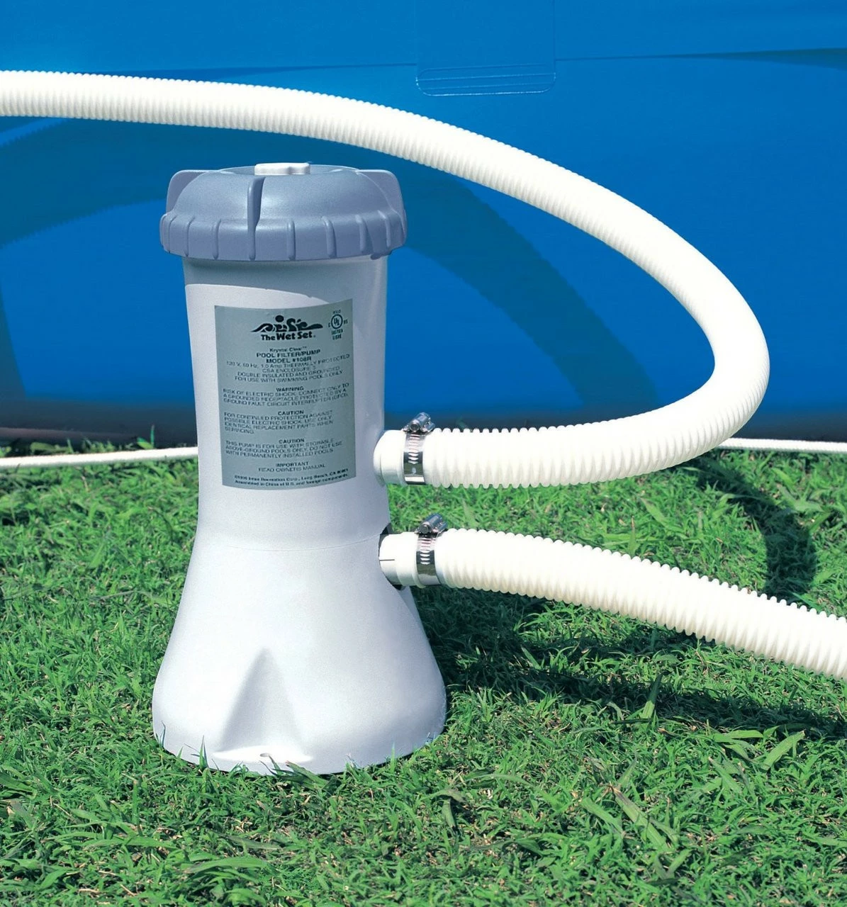 Intex 1000 Gallon Swimming Pool Cartridge Filter Pump System