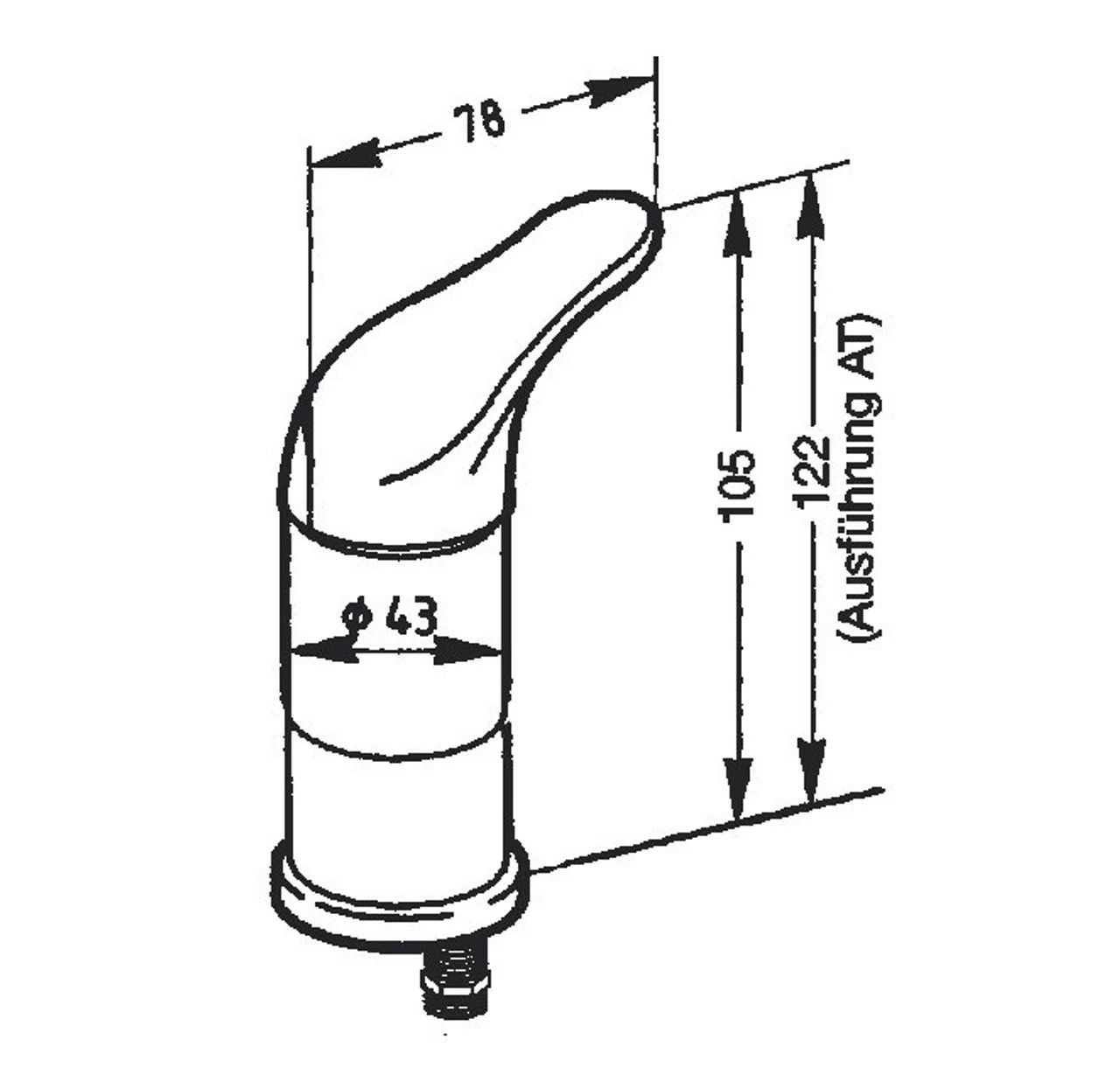 Reich Kama Chrome Shower Tap With Combi Julia Head 6 Reich Kama Chrome Shower Tap With Combi Julia Head - Image 4