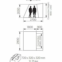 Kampa Trip AIR Drive Away Awning For Campervans & VW -Truma Shop kampa trip air measurements 29734.1654764751