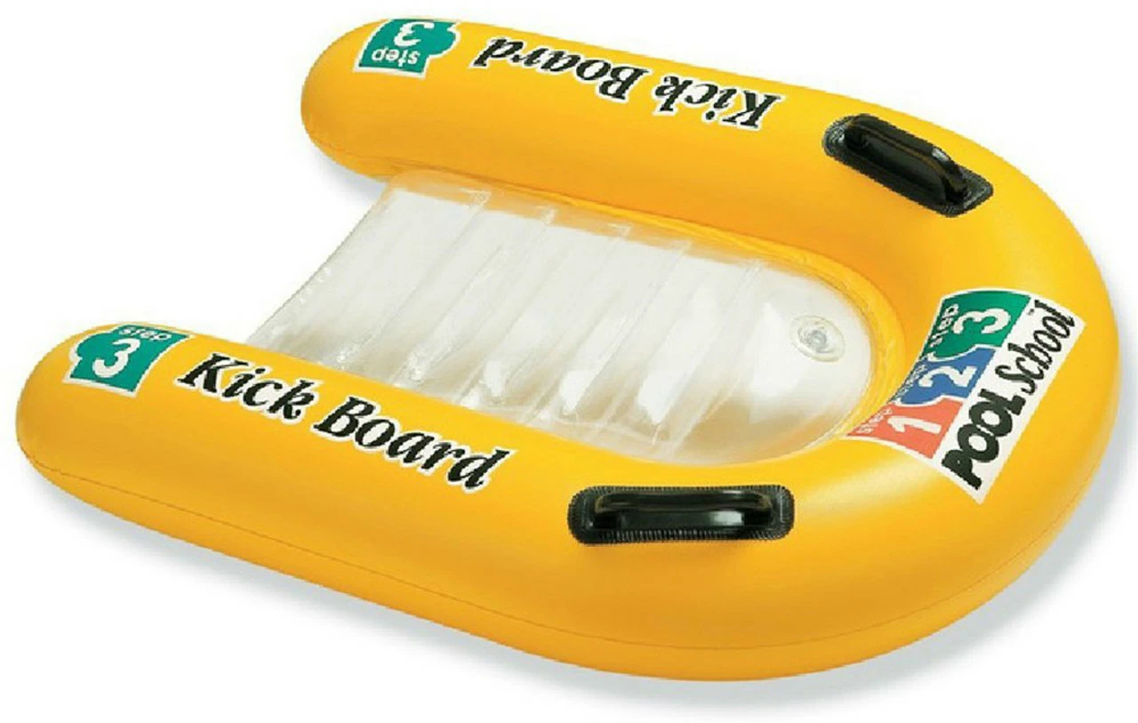 Intex Kids Inflatable Pool School Learner Swimming Kickboard 4 Intex Kids Inflatable Pool School Learner Swimming Kickboard - Image 2