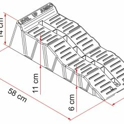 Fiamma Jumbo Caravan Motorhome Levelling Ramps And Carry Bag -Truma Shop level 30178.1554280344