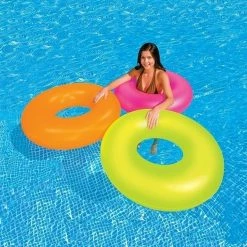 Intex Inflatable Neon Frost Tube Pool Ring