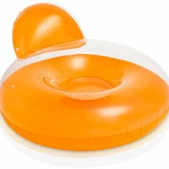 Intex Pillow Back Swimming Pool Chair Lounger 12 Intex Pillow Back Swimming Pool Chair Lounger -Truma Shop orange pillow back 54118.1426164174