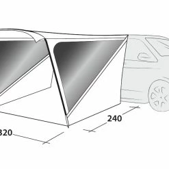 Outwell Campervan Touring Mini Shelter Awning -Truma Shop outwell touring shelter measurements 29150.1634726709