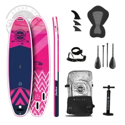 Fatstick Pure Art 10'6 SUP Inflatable Paddle Board Full Kit -Truma Shop pink pure art 31567.1652361798