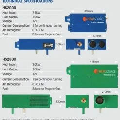 Propex Heatsource HS2000 12v LPG Gas Blown Air Heater 13 Propex Heatsource HS2000 12v LPG Gas Blown Air Heater -Truma Shop propex 09860.1446644114