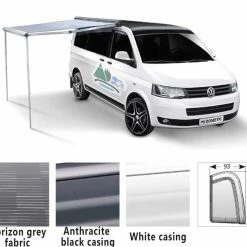 Dometic PerfectWall PW1100 Campervan Awning Kit With Adapter Brackets -Truma Shop pw1100 4 45526.1618395229