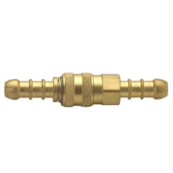Crusader Quick Release 8mm Gas Coupling With Nozzles And Shut-Off Valve