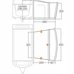 Vango Sonoma II 350cm Air Caravan Motorhome Awning 17 Vango Sonoma II 350cm Air Caravan Motorhome Awning -Truma Shop sonoma ii 400 floorplan 68165.1530026859