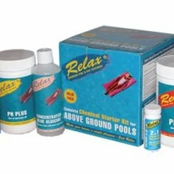 Relax Above Ground Swimming Pool Chemical Starter Kit