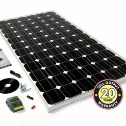 PV Logic 200w Motorhome Solar Panel Kit With 15 Amp MPPT Charge Controller