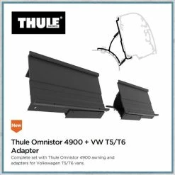 Thule Omnistor 4900 VW T5/T6 Campervan Awning And Bracket Kit -Truma Shop t5t6 adapterbracket 90117.1553002975