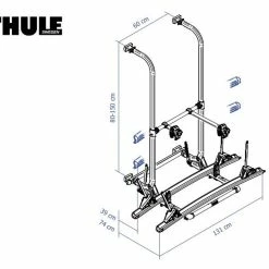 Thule Elite G2 All-Round Caravan & Motorhome Bike Rack -Truma Shop thule elite g2 standard version 32502.1616606798