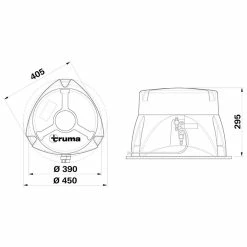 Truma 14 Litre Electric Caravan Motorhome Water Heater -Truma Shop truma electric water heater boiler 14 litre 3 65477.1527000109