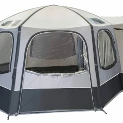 Vango Airhub Hexaway II Campervan Drive Away Awning -Truma Shop vango 2018 awnings driveaway airhub hexaway cloud grey HI 46670.1631202881