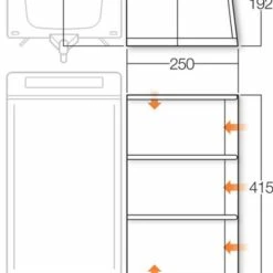 Vango Varkala Connect Caravan Airbeam Awning -Truma Shop vango 2018 awnings floorplan varkala 420 43228.1511266960