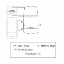 Vango Cove II Poled Drive Away Campervan Awning - Low 15 Vango Cove II Poled Drive Away Campervan Awning - Low -Truma Shop vango cove ii low awning dimensions 20998.1674122852