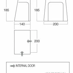 Vango Bedroom Inner Tent BR004 For Magra Tolga -Truma Shop vango sports awning bedroom magra tolga 87087.1674485207