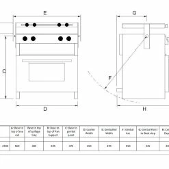 JLS Voyager 4500 Oven, Grill And Hob For Caravans Motorhome Campervans And Marine -Truma Shop voyager2 45061.1586015085