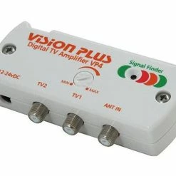 Vision Plus VP 4 Digital TV Amplifier With Signal Finder